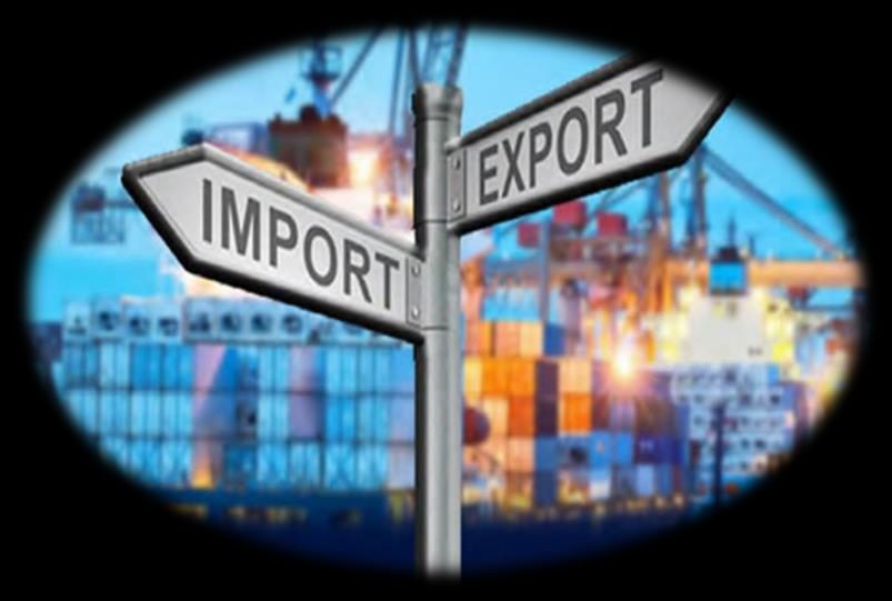 Señalización de importación y exportación